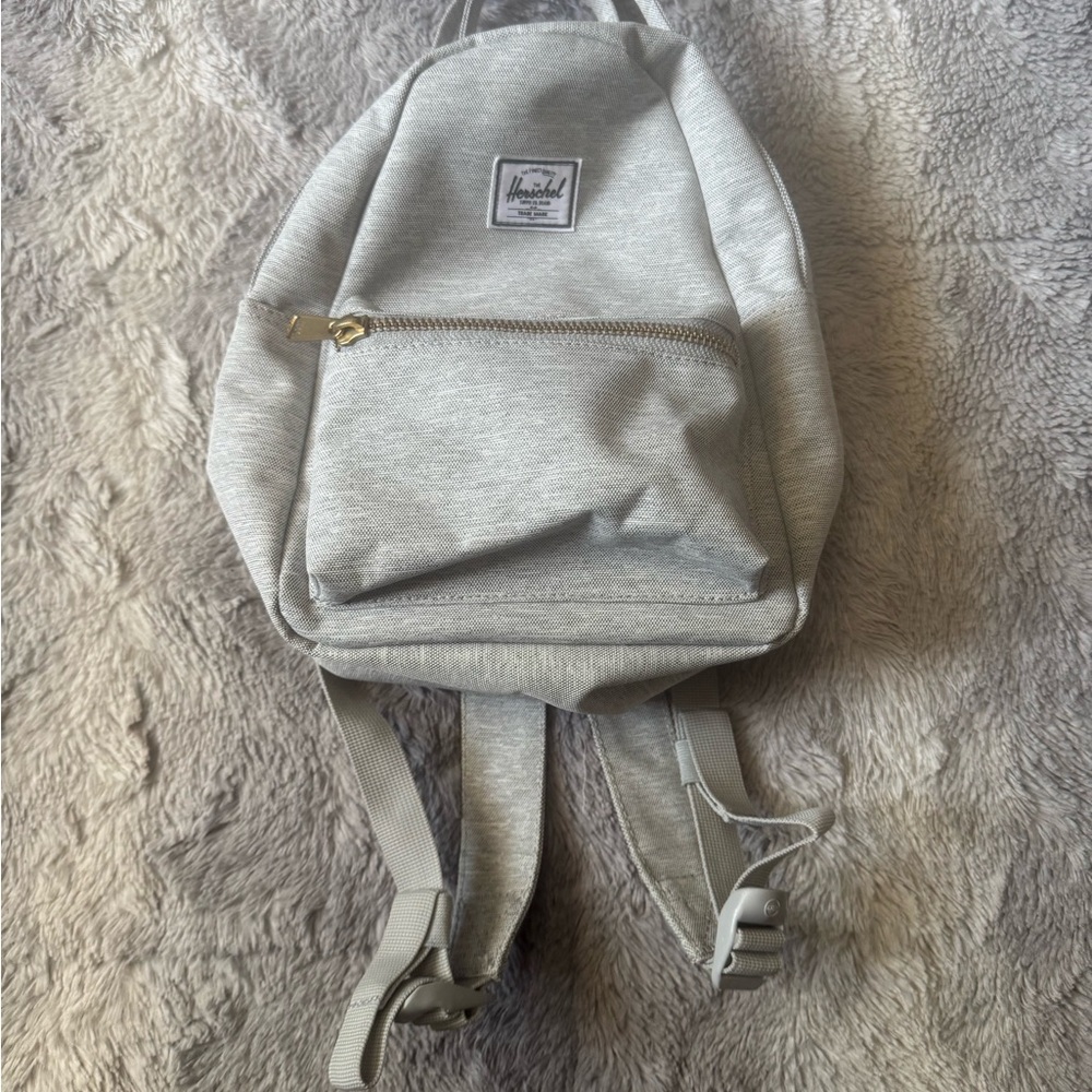 Herschel Gray Mini Backpack